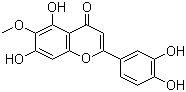 泽兰黄酮分子结构 (CAS 520-11-6)