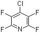 4-氯-2,3,5,6-四氟吡啶分子结构 (CAS 52026-98-9)
