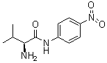 L-缬氨酰对硝基苯胺分子结构 (CAS 52084-13-6)