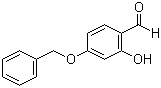 4-苄氧基-2-羟基苯甲醛分子结构 (CAS 52085-14-0)
