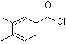 3-碘-4-甲基苯甲酰氯分子结构 (CAS 52107-98-9)