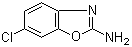 2-氨基-6-氯苯并恶唑分子结构 (CAS 52112-68-2)