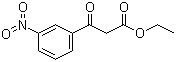 3-(3-硝基苯基)-3-氧代丙酸乙酯分子结构 (CAS 52119-38-7)
