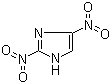 2,4-二硝基咪唑分子结构 (CAS 5213-49-0)