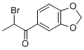 1-(苯并[d][1,3]二氧杂环戊烯-5-基)-2-溴丙烷-1-酮分子结构 (CAS 52190-28-0)