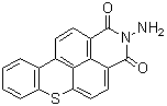 2-氨基-1H-噻吨并[2,1,9-def]异喹啉-1,3(2H)-二酮分子结构 (CAS 52204-19-0)