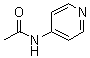 4-乙酰氨基吡啶分子结构 (CAS 5221-42-1)