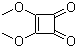 structure of CAS# 5222-73-1, 3,4-Dimethoxy-3-cyclobutene-1,2-dione;Dimethyl squarate