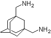 金刚烷-1,3-二甲胺分子结构 (CAS 52234-21-6)
