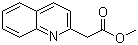 喹啉-2-乙酸甲酯分子结构 (CAS 52249-48-6)