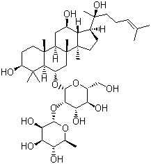 Ginsenoside Rg2 molecular structure (CAS 52286-74-5)