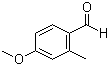4-甲氧基-2-甲基苯甲醛分子结构 (CAS 52289-54-0)
