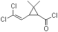 氯氰菊酰氯分子结构 (CAS 52314-67-7)
