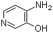 3-羟基-4-氨基吡啶分子结构 (CAS 52334-53-9)