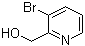 3-溴-2-吡啶甲醇分子结构 (CAS 52378-64-0)