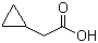 环丙乙酸分子结构 (CAS 5239-82-7)