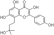 去甲淫羊藿黄素分子结构 (CAS 5240-95-9)
