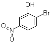 2-溴-5-硝基苯酚分子结构 (CAS 52427-05-1)