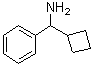 alpha-环丁基苄胺分子结构 (CAS 5244-84-8)