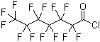 全氟庚酰氯分子结构 (CAS 52447-22-0)