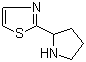 2-(2-吡咯烷基)噻唑分子结构 (CAS 524674-17-7)