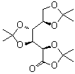 1,2:3,4:5,6-三异丙亚基-D-葡萄糖酸分子结构 (CAS 52492-60-1)