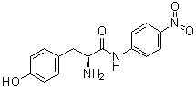 L-酪氨酰对硝基苯胺分子结构 (CAS 52551-07-2)