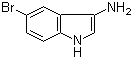 3-Amino-5-bromoindole molecular structure (CAS 525590-24-3)