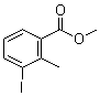 3-碘-2-甲基苯甲酸甲酯分子结构 (CAS 52570-33-9)
