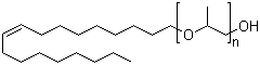 聚丙二醇油醇醚分子结构 (CAS 52581-71-2)
