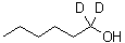 1-己醇-1,1-d<sub>2</sub>分子结构 (CAS 52598-04-6)