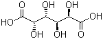 structure of CAS# 526-99-8, Mucic acid;Galactaric acid