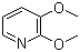 2,3-二甲氧基吡啶分子结构 (CAS 52605-97-7)