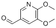 5,6-二甲氧基烟醛分子结构 (CAS 52605-99-9)