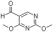 2,4-二甲氧基嘧啶-5-甲醛分子结构 (CAS 52606-02-7)