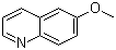 6-甲氧基喹啉分子结构 (CAS 5263-87-6)