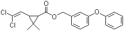 氯菊酯分子结构 (CAS 52645-53-1)