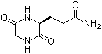 环(甘氨酰-L-谷氨酰胺酰)分子结构 (CAS 52662-00-7)