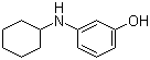 3-环己氨基苯酚分子结构 (CAS 5269-05-6)