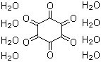 环己六酮十水合物分子结构 (CAS 527-31-1)