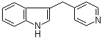 3-(4-吡啶基甲基)-1H-吲哚分子结构 (CAS 5275-07-0)