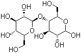 结构式 CAS# 528-50-7, D-纤维二糖; 4-beta-D-吡喃葡萄糖基-D-葡萄糖