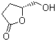 结构式 CAS# 52813-63-5, (R)-5-羟甲基二氢呋喃-2-酮; (R)-(-)-4-羟甲基丁内酯