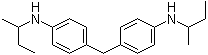 4,4'-亚甲基双(N-仲丁基苯胺)分子结构 (CAS 5285-60-9)
