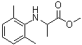 N-(2,6-二甲基苯基)丙氨酸甲酯分子结构 (CAS 52888-49-0)