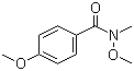 结构式 CAS# 52898-49-4, N,4-二甲氧基-N-甲基苯甲酰胺