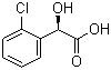 R(-)-邻氯扁桃酸分子结构 (CAS 52950-18-2)