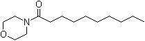 N-癸酰基吗啉分子结构 (CAS 5299-65-0)