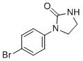 1-(4-溴苯基)咪唑烷-2-酮分子结构 (CAS 530081-14-2)