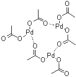 三聚乙酸钯分子结构 (CAS 53189-26-7)